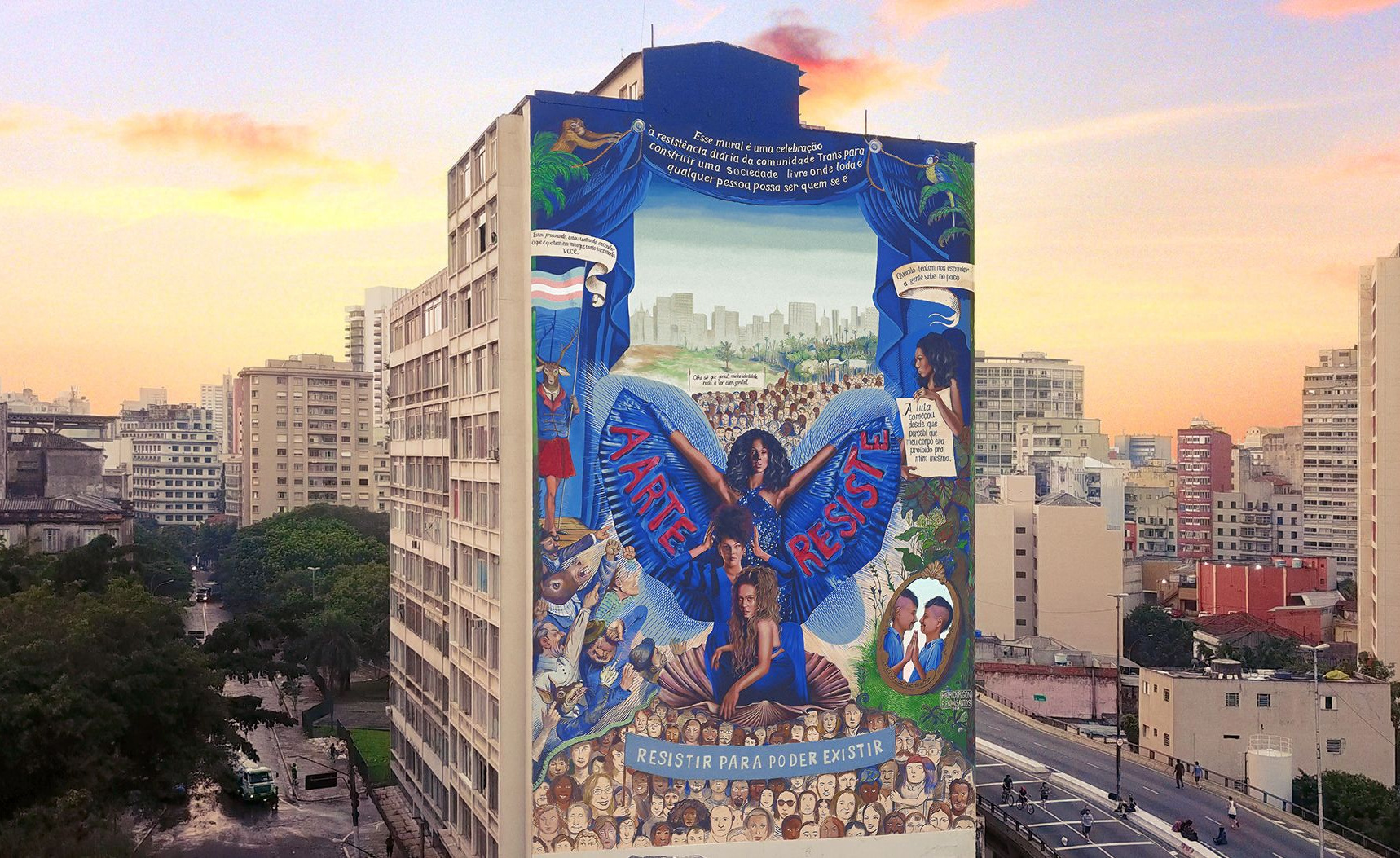 The Mural at MINHOCÃO